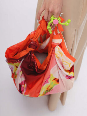 3D愛心漸層印花多用途方巾  3D Gradient Heart Print Multi-purpose Scarf